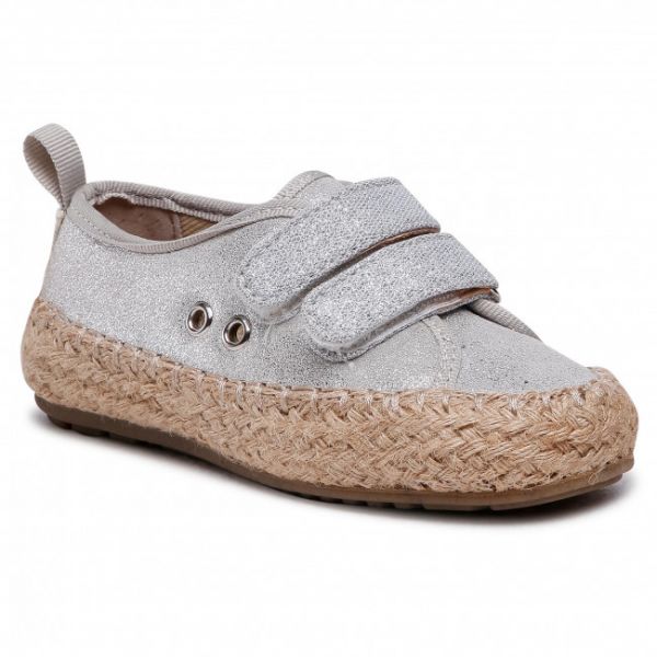 Espadrillas EMU Australia - Millner Metallic K12506 Silver Espadrillas EMU Australia - Millner Metallic K12506 Silver