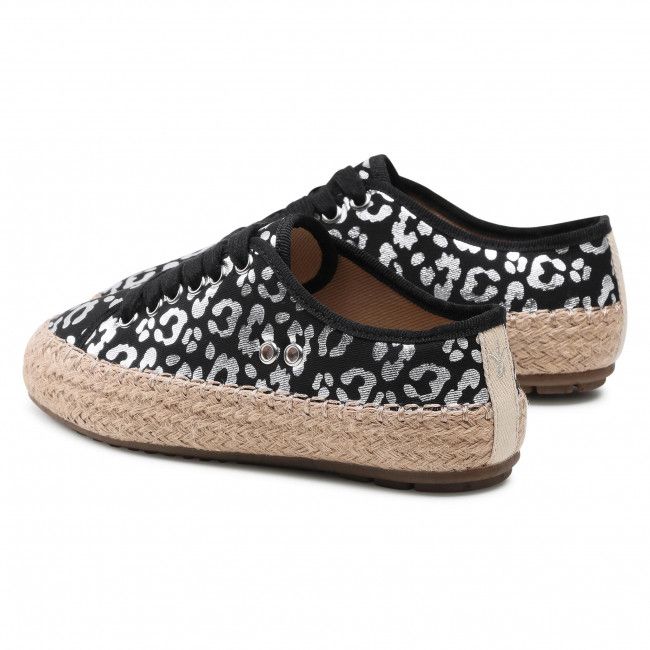 Espadrillas EMU Australia - Agonis Teens T11411 Black/Silver Leopard