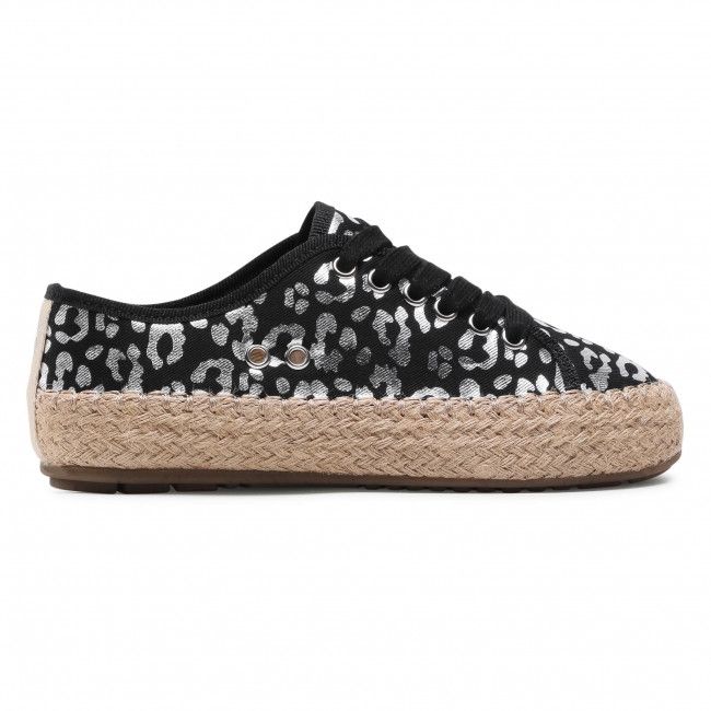 Espadrillas EMU Australia - Agonis Teens T11411 Black/Silver Leopard