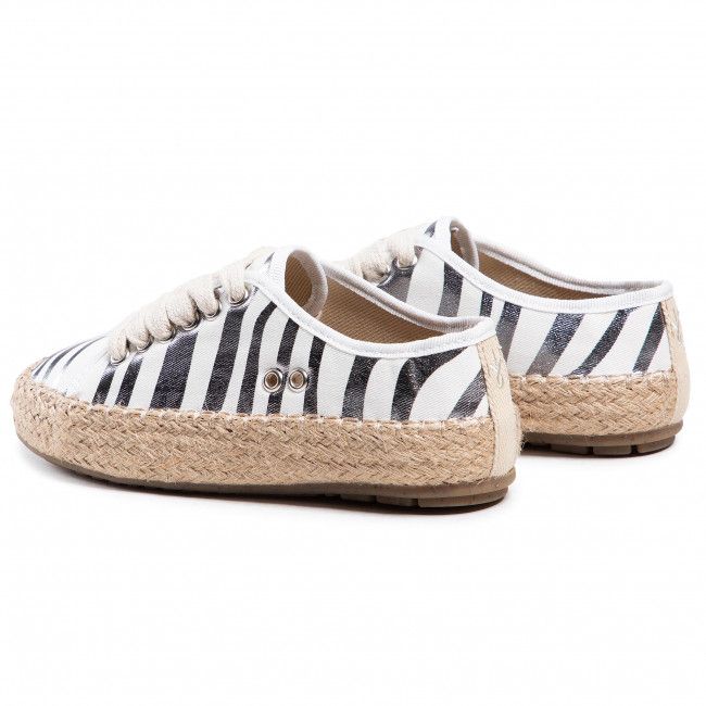 Espadrillas EMU AUSTRALIA - Agonis Zebra Teens T12573 Coconut/Blanc Coco