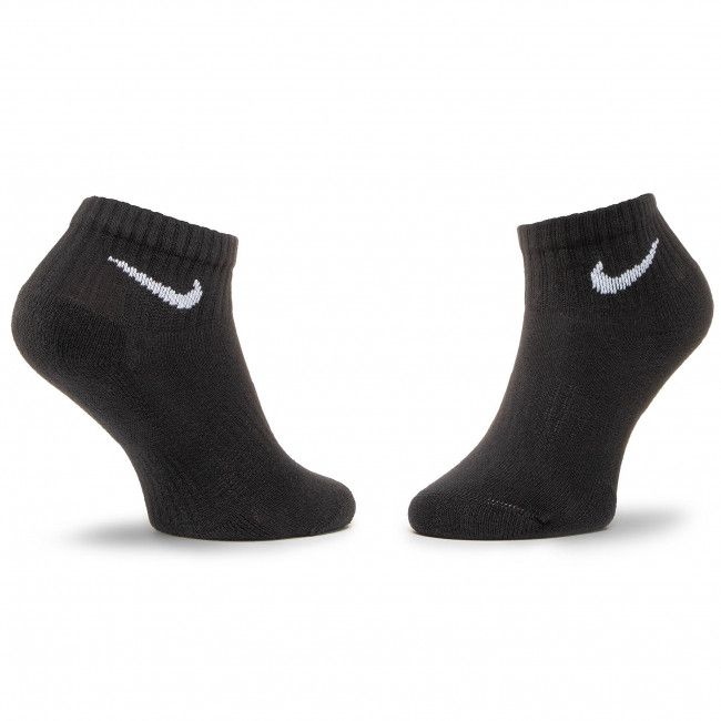 Set di 3 paia di calzini corti unisex Nike - SX7667-010 Nero