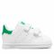 Scarpe adidas - Stan Smith Cf I FX7532 Ftwwht/Ftwwht/Green