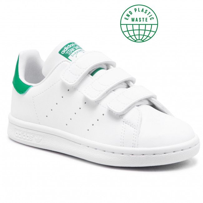 Scarpe adidas - Stan Smith Cf C FX7534 Ftwwht/Fthwht/Green