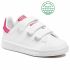 Scarpe adidas - Stan Smith Cf C FX7540 Ftwwht/Ftwwht/Bopink