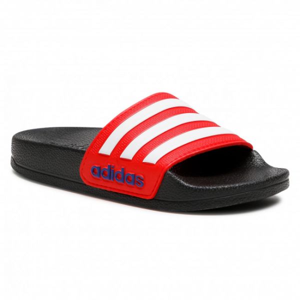 Ciabatte adidas - adilette Shower K Cblack/Ftwwht/Vivred Ciabatte adidas - adilette Shower K Cblack/Ftwwht/Vivred