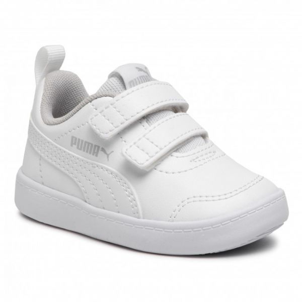 Sneakers PUMA - Courtflex V2 V Inf 371544 04 Puma White/Gray Violet Sneakers PUMA - Courtflex V2 V Inf 371544 04 Puma White/Gray Violet