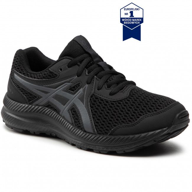 Scarpe Asics - Contend 7 Gs 1014A192 Black/Carrier Grey 001