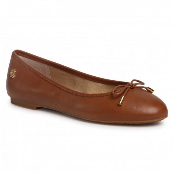 Ballerine LAUREN RALPH LAUREN - Jayna 802806870009 Polo Tan Ballerine LAUREN RALPH LAUREN - Jayna 802806870009 Polo Tan