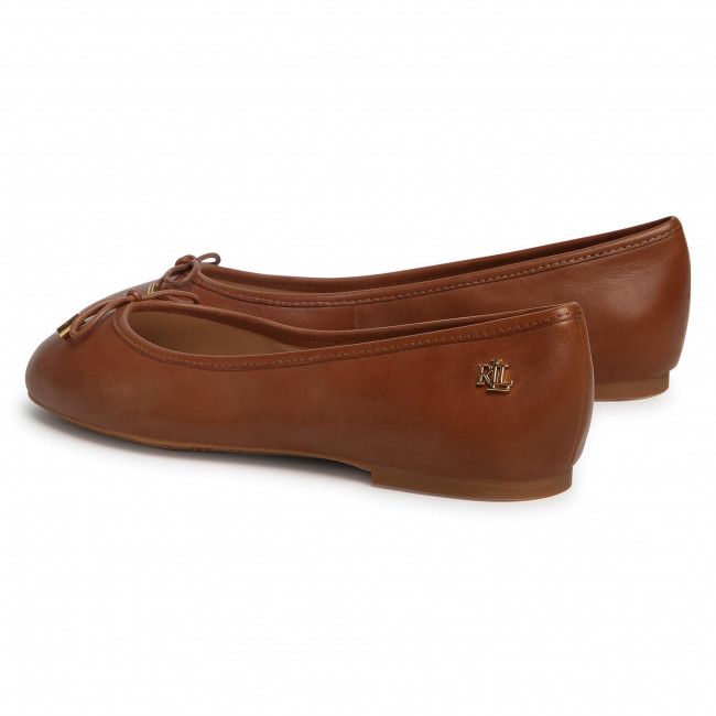 Ballerine LAUREN RALPH LAUREN - Jayna 802806870009 Polo Tan