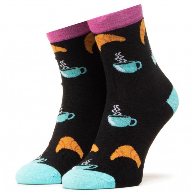 Calzini lunghi da donna DOTS SOCKS - DTS-SX-419-A Multicolore Nero