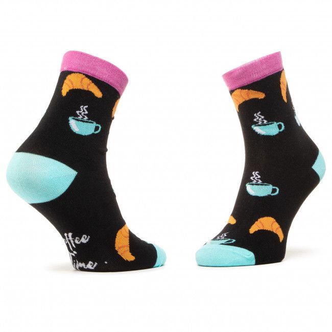 Calzini lunghi da donna DOTS SOCKS - DTS-SX-419-A Multicolore Nero