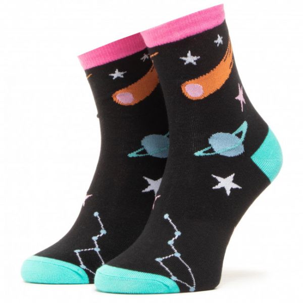 Calzini lunghi unisex Dots Socks - DTS-SX-422-A Nero