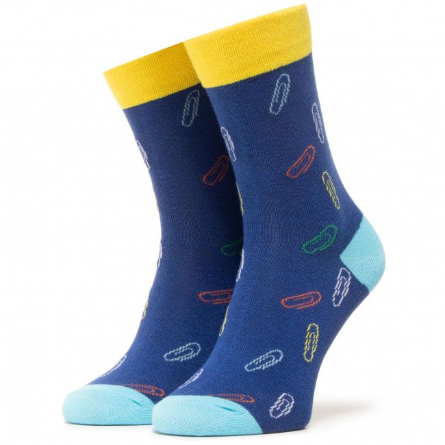 Calzini lunghi unisex DOTS SOCKS - DTS-SX-428-G Blu scuro Multicolore