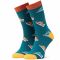 Calzini lunghi unisex DOTS SOCKS - DTS-SX-451-G Multicolore Verde
