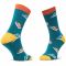 Calzini lunghi unisex DOTS SOCKS - DTS-SX-451-G Multicolore Verde