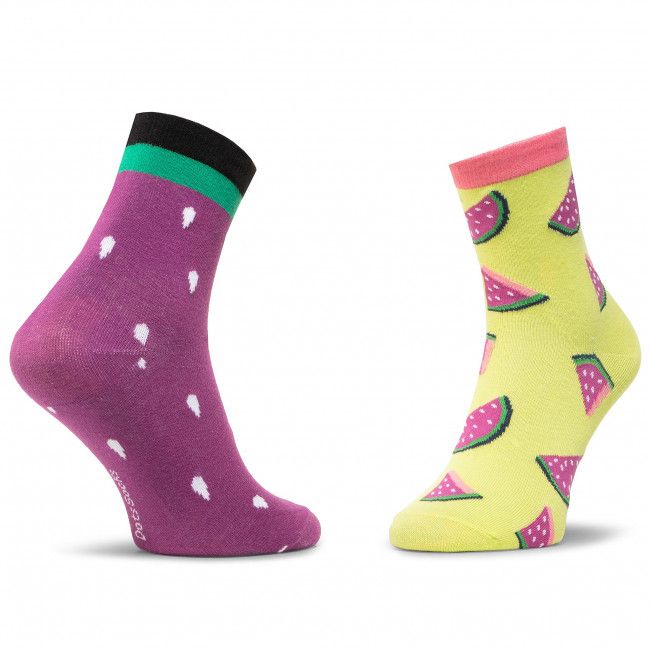 Calzini lunghi unisex Dots Socks - DTS-SX-462-R Viola