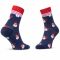 Calzini lunghi unisex Dots Socks - DTS-SX-477-G Blu scuro