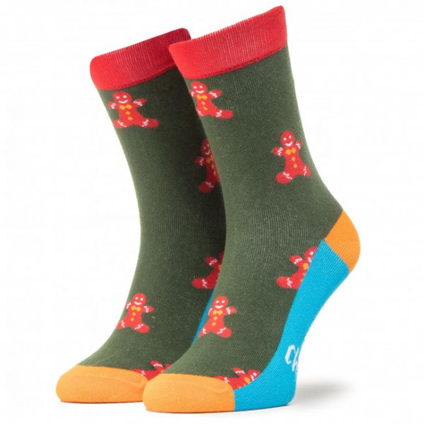 Calzini lunghi unisex DOTS SOCKS - DTS-SX-479-Z Multicolore Verde