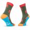 Calzini lunghi unisex DOTS SOCKS - DTS-SX-479-Z Multicolore Verde