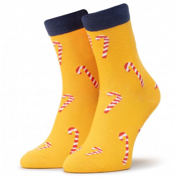 Calzini lunghi unisex DOTS SOCKS - DTS-SX-484-Y Giallo