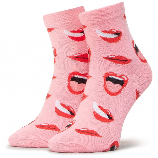 Calzini lunghi unisex Dots Socks - DTS-SX-490-R Rosa