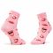 Calzini lunghi unisex Dots Socks - DTS-SX-490-R Rosa
