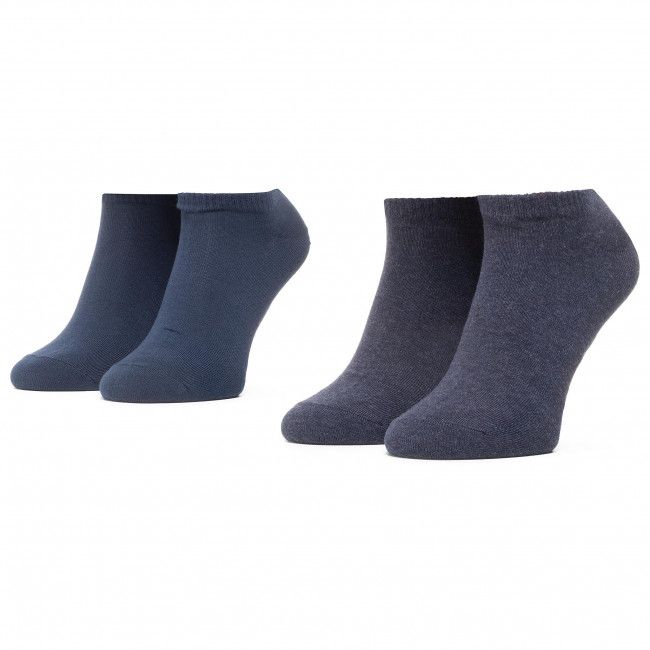 Set di 2 paia di calzini corti unisex LEVI'S® - 37157-0195 Navy