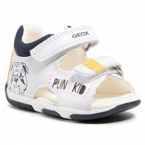 Sandali GEOX - B S.Tapuz B. C B150XC 08510 C0899 White/Navy Sandali GEOX - B S.Tapuz B. C B150XC 08510 C0899 White/Navy