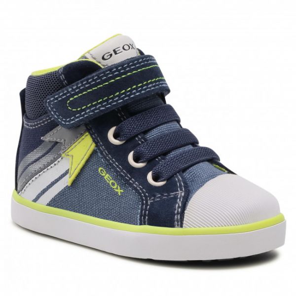 Scarpe da ginnastica Geox - B Kilwi B. A B15A7A 01022 C4B2H M Avio/Fluo Yellow Scarpe da ginnastica Geox - B Kilwi B. A B15A7A 01022 C4B2H M Avio/Fluo Yellow