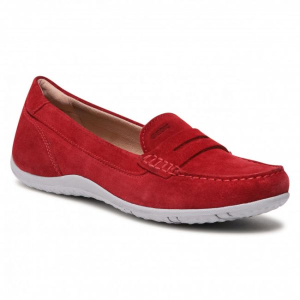Mocassini GEOX - D Vega Moc A D92DNA 00022 C7017 Red Mocassini GEOX - D Vega Moc A D92DNA 00022 C7017 Red