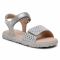 Sandali GEOX - J S.Haiti G.A J028ZA 007NF C0434 S Silver/White