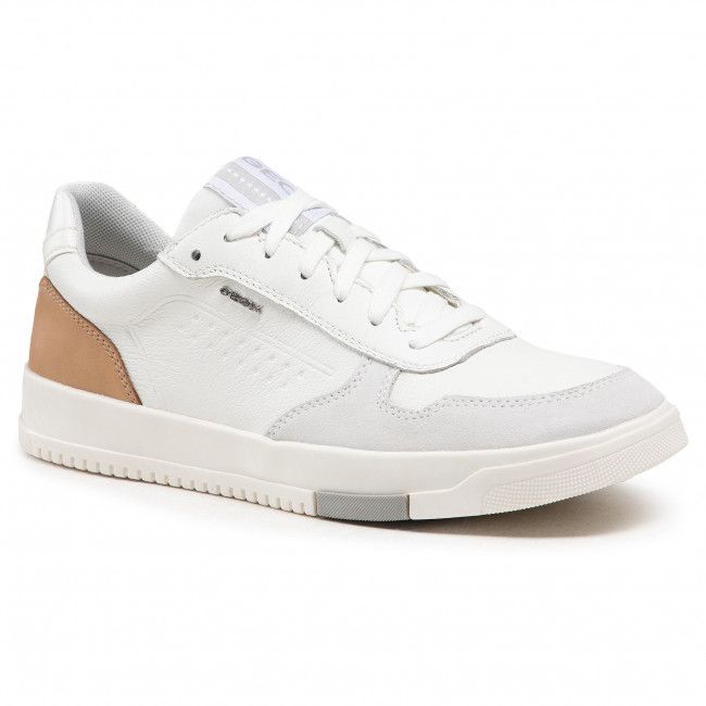 Sneakers Geox - U Segnale B U15AGB 0LM22 C1216 White/Cognac