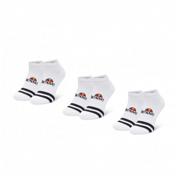 Set di 3 paia di calzini corti da uomo ELLESSE - Melna SAAC0876 White 908