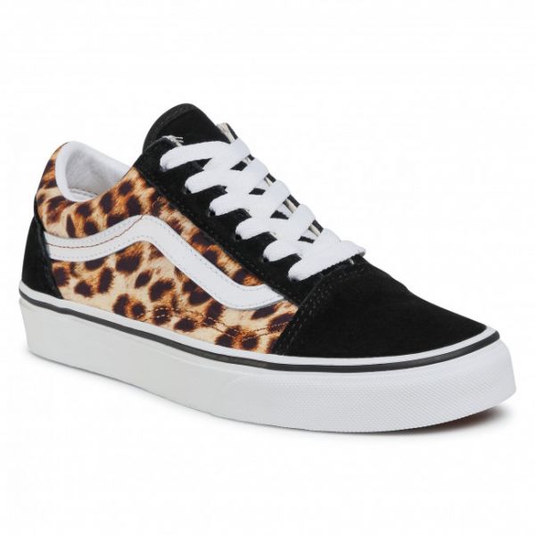 Scarpe sportive Vans - Old Skool VN0A4U3B3I61 (Leopard) Black/Truewhite