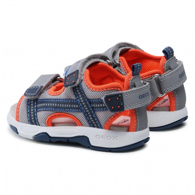 Sandali GEOX - B S.Multy B. A B150FA 05014 C9332 M Grey/Fluo Orange