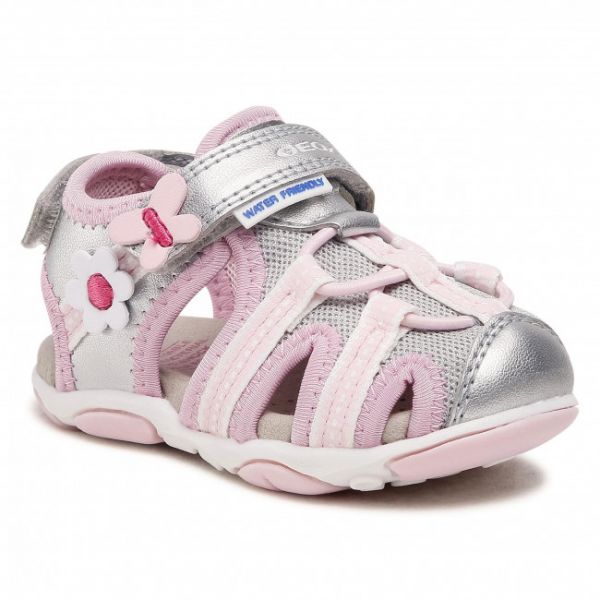 Sandali GEOX - B S.Agasim G. B B150ZB 0NFEW C0566 M Silver/Pink Sandali GEOX - B S.Agasim G. B B150ZB 0NFEW C0566 M Silver/Pink