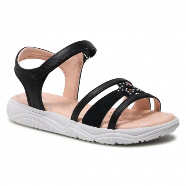 Sandali GEOX - J S.Deaphne G. G J15DUG 05422 C9999 S Black Sandali GEOX - J S.Deaphne G. G J15DUG 05422 C9999 S Black