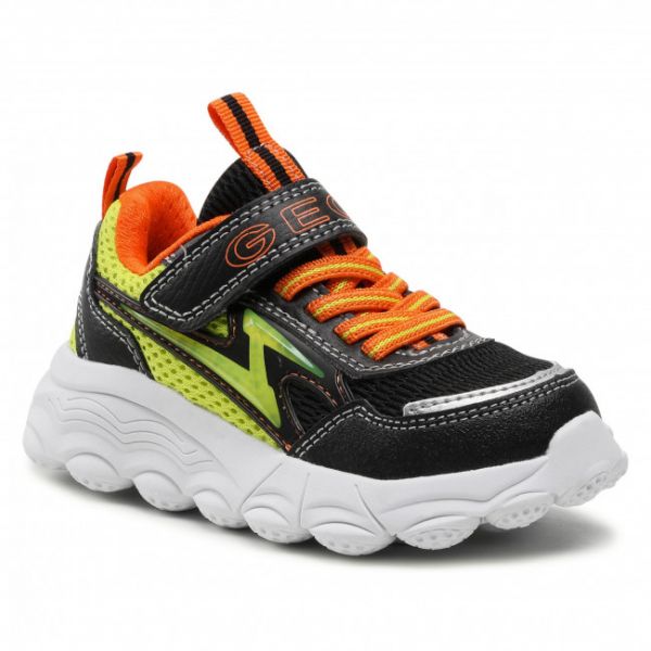 Sneakers GEOX - J Spheritt B.B J15E0B 014BU C0802 M Black/Lime Sneakers GEOX - J Spheritt B.B J15E0B 014BU C0802 M Black/Lime