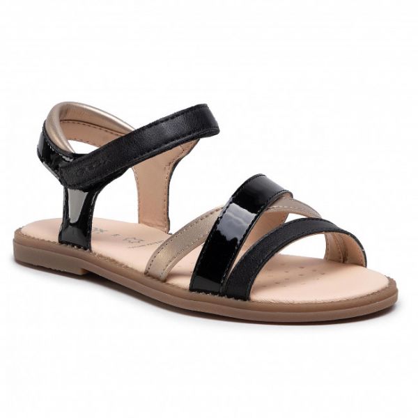 Sandali Geox - J S.Karly G. D J5235D 002BJ C0531 M Black/Platinum Sandali Geox - J S.Karly G. D J5235D 002BJ C0531 M Black/Platinum