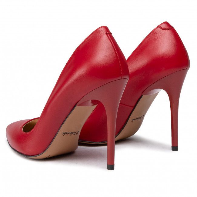 Scarpe stiletto R.POLAŃSKI - A-001 Czerwony Lico