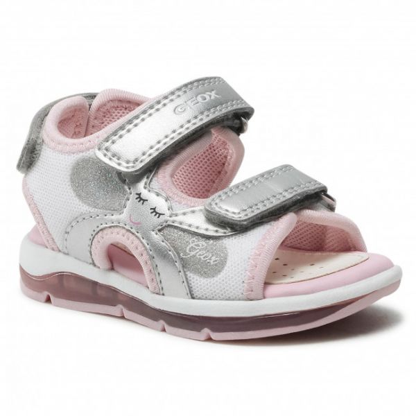 Sandali Geox - B S.Todo G. A B150EA 0AJ15 C0566 Silver/Pink Sandali Geox - B S.Todo G. A B150EA 0AJ15 C0566 Silver/Pink
