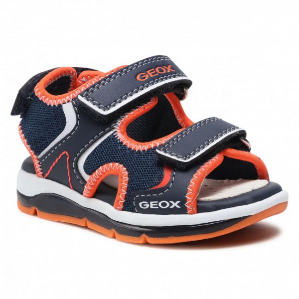 Sandali Geox - B S.Todo B. A B150GA 0BC14 C4074 Navy/Orangefluo Sandali Geox - B S.Todo B. A B150GA 0BC14 C4074 Navy/Orangefluo