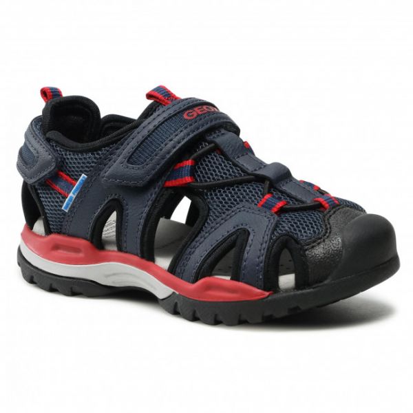 Sandali Geox - J Borealis B. A J020RA 014ME C0735 S Navy/Red Sandali Geox - J Borealis B. A J020RA 014ME C0735 S Navy/Red