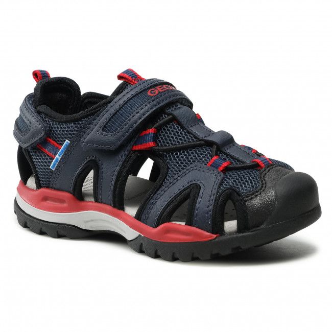 Sandali Geox - J Borealis B. A J020RA 014ME C0735 S Navy/Red