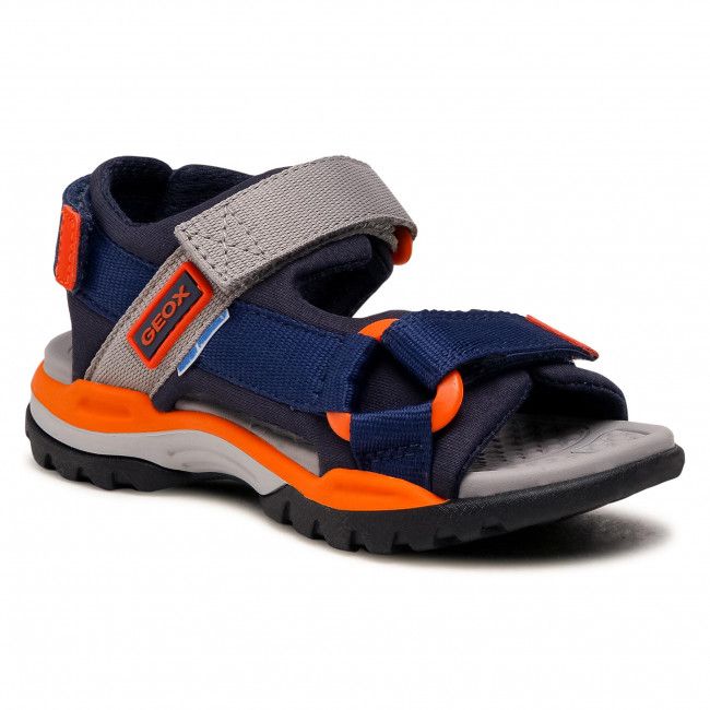 Sandali Geox - J Borealis B. A J150RA 01511 C0659 M Navy/Orange