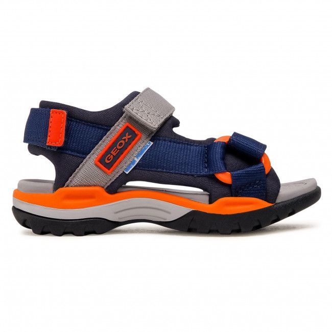 Sandali Geox - J Borealis B. A J150RA 01511 C0659 M Navy/Orange