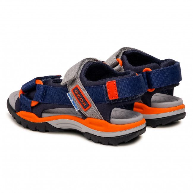 Sandali Geox - J Borealis B. A J150RA 01511 C0659 M Navy/Orange