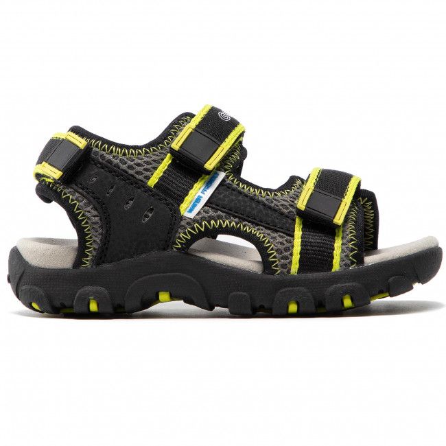 Sandali GEOX - J S.Strada A J1524A 014CE C9151 M Black/Fluo