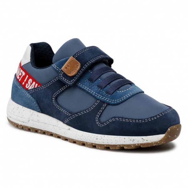Sneakers Geox - J Alben B. D J159ED 022FU C0735 S Navy/Red Sneakers Geox - J Alben B. D J159ED 022FU C0735 S Navy/Red