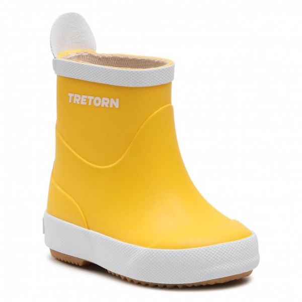 Wellington Tretorn - Wings Kids 47326770 Yellow Wellington Tretorn - Wings Kids 47326770 Yellow